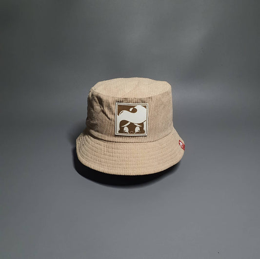 CORDUROY BUCKET HAT - OAT