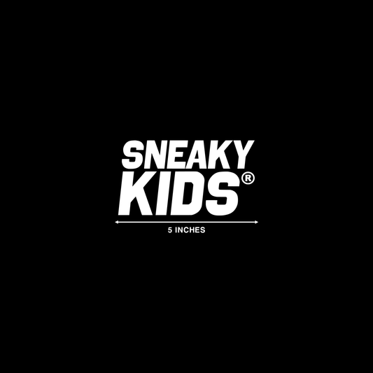 SNEAKY KIDS LOGO STICKER - 5 INCHES